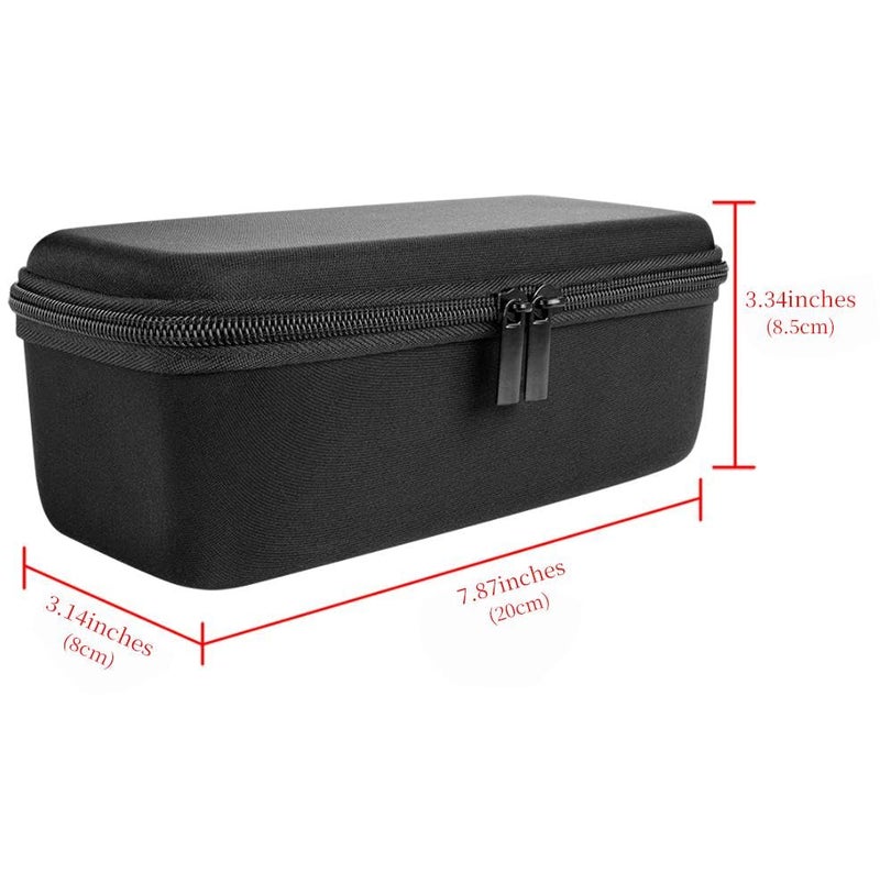 Linkidea حقيبة حمل مكبر الصوت Linkidea متوافقة مع Bose Soundlink Mini 1 و 2 (الجيل الأول والثاني) ، حقيبة سفر صلبة واقية مع تخزين كابل الشاحن (أسود) - Image 4